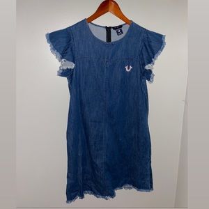 True Religion Denim Flutter Dress
